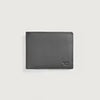 color swatch Voren Grey Leather Bi-fold Wallet